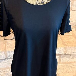 Michael Kors Classic Black Blouse